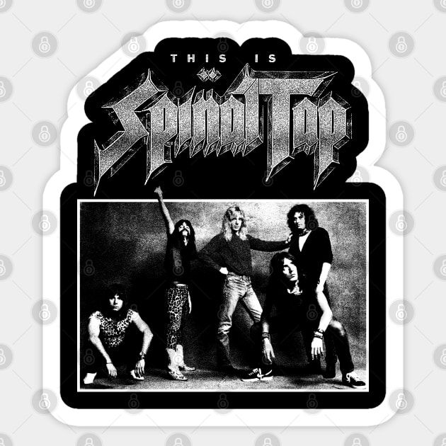 This Is Spinal Tap Movie Metal Band Sticker by PUBLIC BURNING